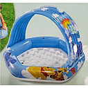 Детский надувной круглый бассейн Винии пух интекс Intex арт. 58415, размер 109х102х71 см для детей малышей, фото 3