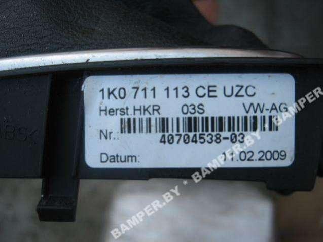 Чехол рычага КПП Volkswagen Golf, Фольксваген Гольф 6 2008-2014 гг.в.