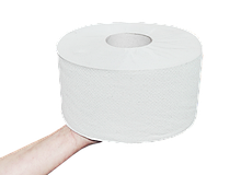 Бумага туалетная "Новинка" для диспенсеров, на втулке ( 18 рулонов в упаковке)