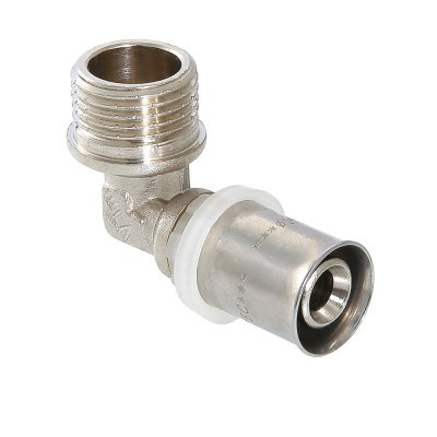 Колено Valtec нар. 20х1/2" пресс
