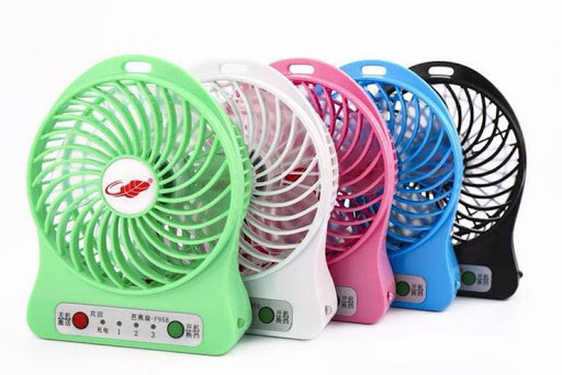 Настольные мини вентиляторы в различных цветах