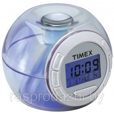 Часы-будильник "7 Color Сhanging Alarm Clock" с RGB подсветкой (арт.9-6845) "0021"