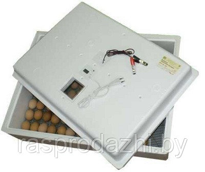 Инкубатор бытовой с цифровым таблом 104 яйца Идеальная наседка (автоматический поворот яиц 220В на 12В) (код.9-1101) - фото 1 - id-p21758746