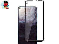 Защитное стекло для Samsung Galaxy M11 5D (полная проклейка), цвет: черный