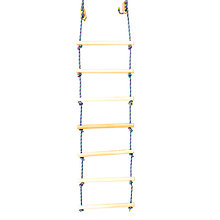 Лестница веревочная для гимнастического модуля Tigerwood (богатый натуральный)