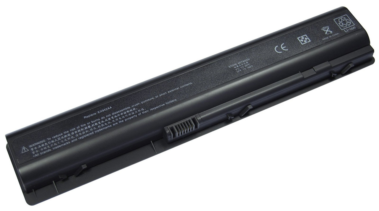 Аккумулятор (батарея) для ноутбука HP DV9000, DV9100, DV9200, DV9500, DV9600 (HSTNN-DB74, GA06) 14.4V 5200mAh - фото 1 - id-p2409985