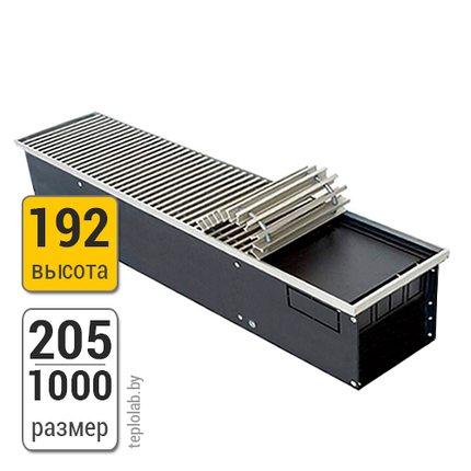 Конвектор внутрипольный Новатерм НТ-В 205-192 1000, фото 2
