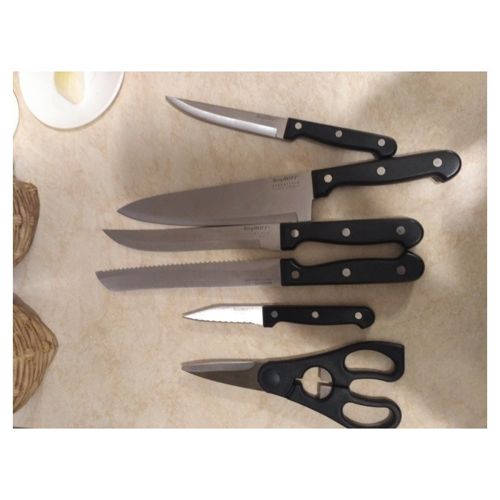 Набор кухонных ножей BergHOFF 7 пр Quadra 1307025 Фирменная гарантия. В цену входит доставка по г Минску - фото 5 - id-p119928973