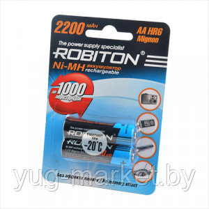 Аккумулятор ROBITON 2200MHAA-2 BL2