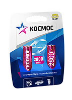 Аккумулятор Космос R6 NI-MH 2800 мАh, BL2