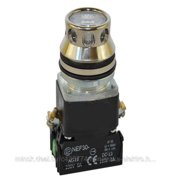 Кнопка управления NEF30-KLD 2X/24-230LED b