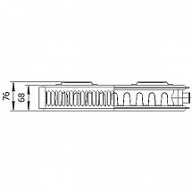 Стальной радиатор Лемакс Compact тип 21 300x700 с боковым подключением, фото 2