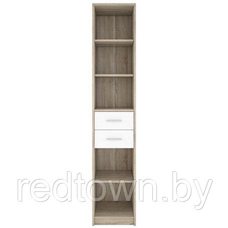 Система НЕПО стеллаж REG2S/40 Дуб сонома / Нимфеа альба
