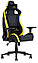 Игровое кресло Лотос S6 черный белый, стул Lotos S 6 в коже ЭКО, фото 3