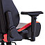 Игровое кресло Лотос S6 черный белый, стул Lotos S 6 в коже ЭКО, фото 8
