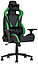 Игровое кресло Лотос S6 черный белый, стул Lotos S 6 в коже ЭКО, фото 9