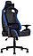 Игровое кресло Лотос S6 черный белый, стул Lotos S 6 в коже ЭКО, фото 6
