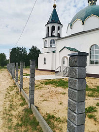 Забор вокруг храма святителя Николая Чудотворца в г.п. Корма, Гомельская область 9