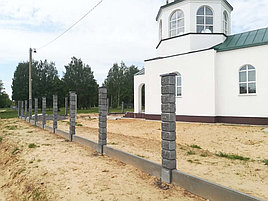 Забор вокруг храма святителя Николая Чудотворца в г.п. Корма, Гомельская область 7
