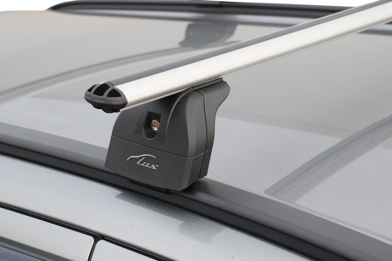 Багажник LUX для Audi Q5 с 2008г.- (интегрированные рейлинги) (аэродинамическая дуга) - фото 3 - id-p69111952