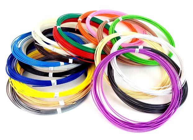 Набор PLA-пластика для 3D-ручек 20 цветов - фото 1 - id-p126748258