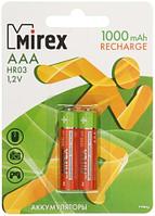 Аккумулятор Mirex HR03 AAA 1000mAh 2 шт. (HR03-10-E2)