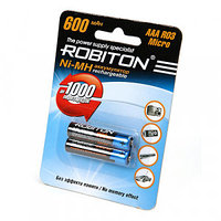 Аккумулятор ROBITON 600MHAAA-2
