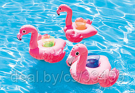 Набор подстаканников надувных для бассейна Фламинго 3 шт в упаковке