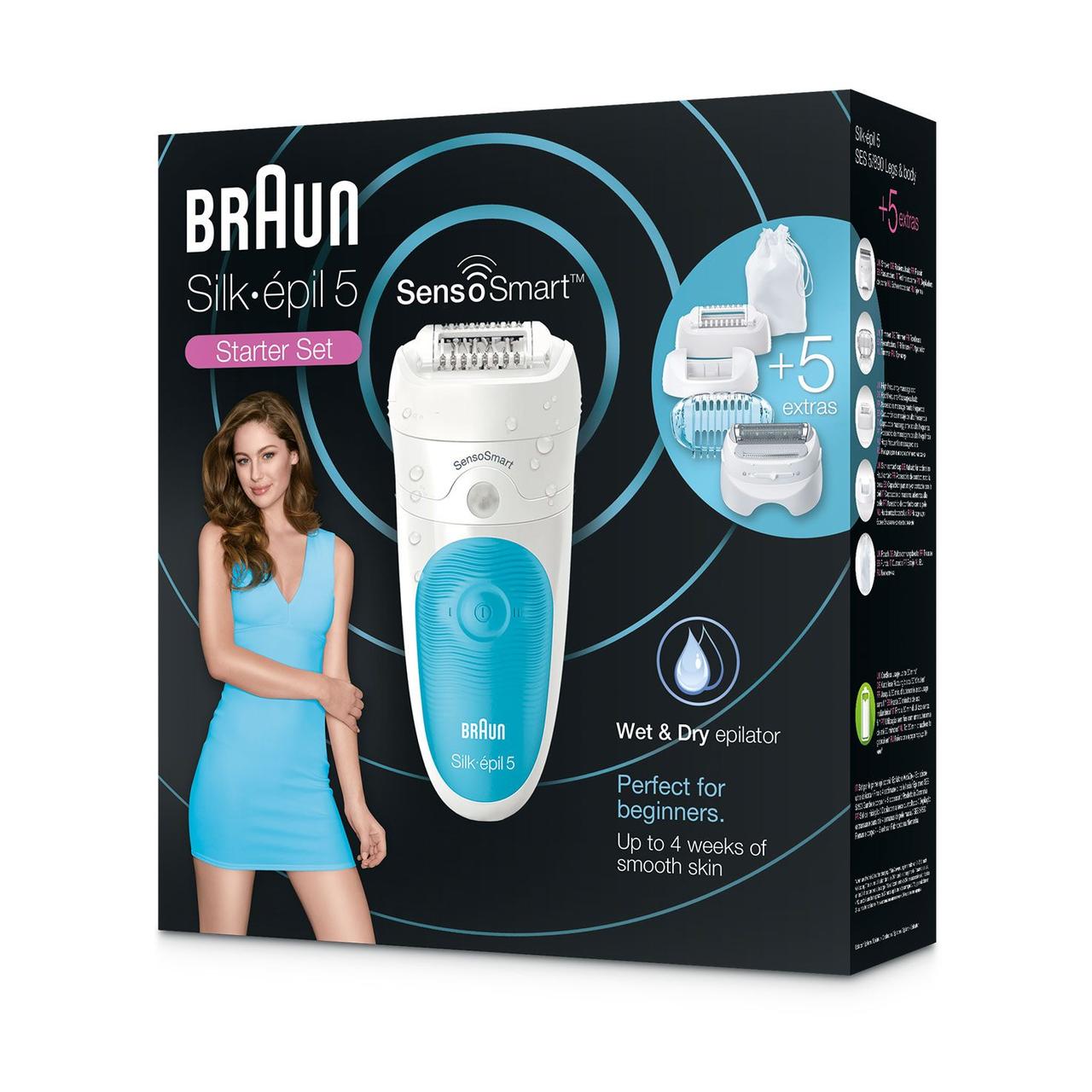 Эпилятор Braun Silk-epil 5 SensoSmart 5/890 Wet&Dry - фото 5 - id-p126614117