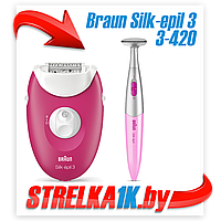 Эпилятор Braun Silk-epil 3 3-420