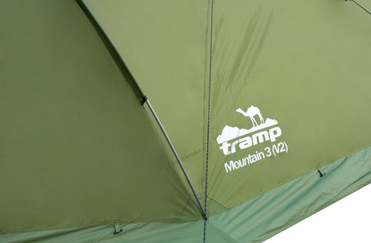Палатка Tramp Mountain 3 V2 green - фото 7 - id-p126750493