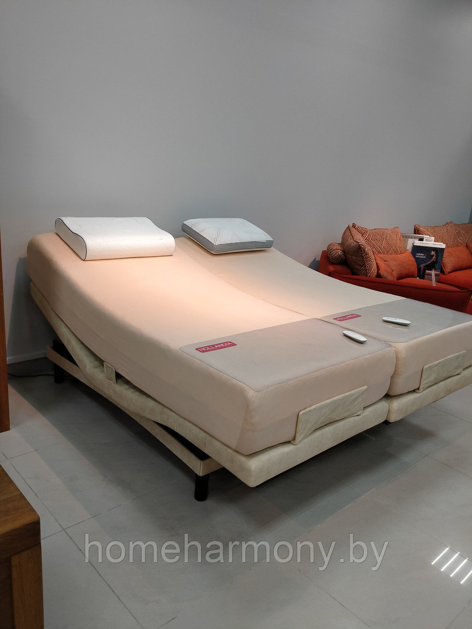 Регулируемая кровать "Perfect Т" от Hollandia International Израиль, 90х200 см - фото 3 - id-p126750543