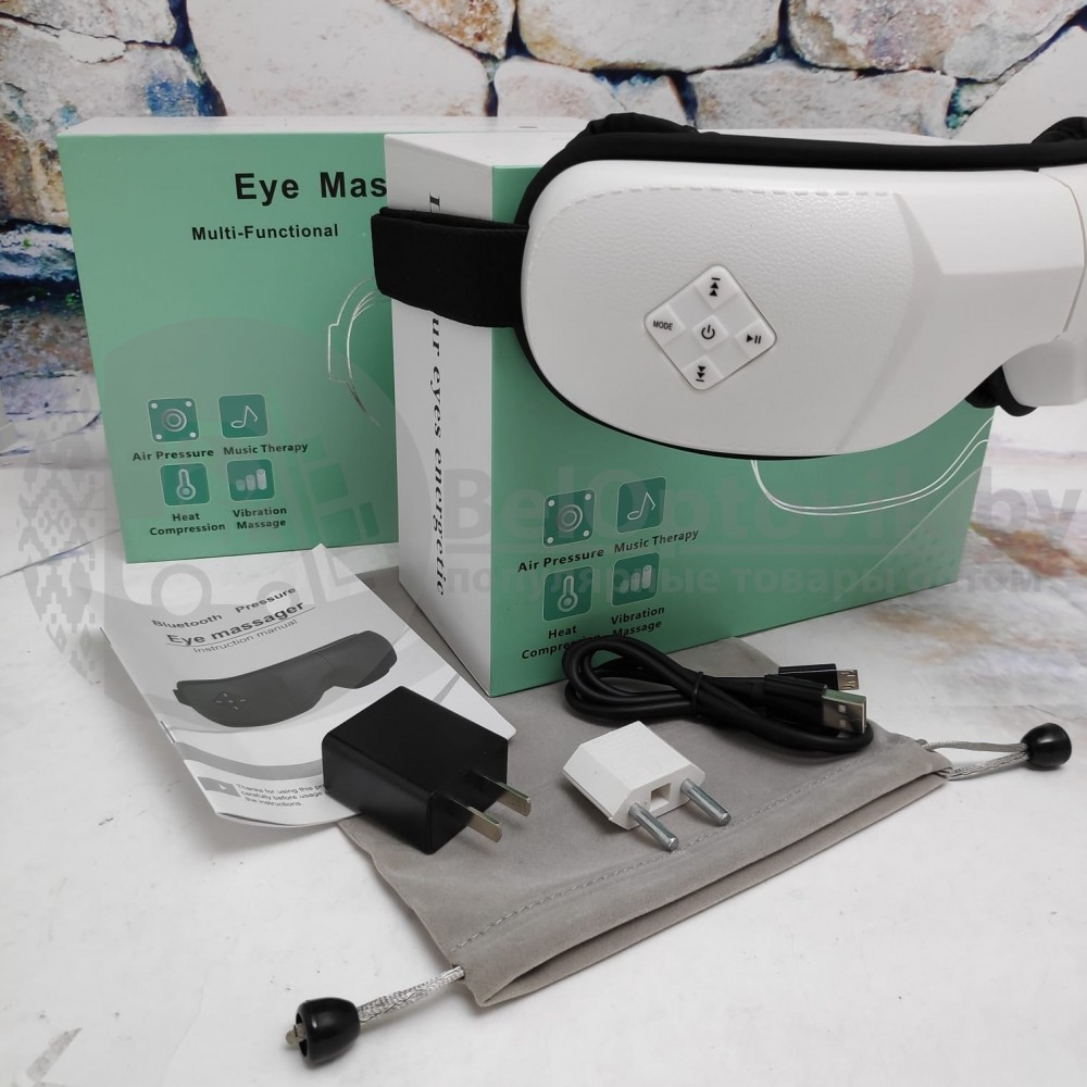 Профессиональный массажер для глаз Eye Massager Multi-Functional. Гарантия качества Бронза - фото 10 - id-p126752179