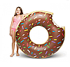 Надувной круг Шоколадный пончик 90 см, фото 5