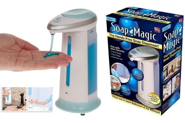 Сенсорный дозатор для жидкого мыла Soap Magic - фото 1 - id-p126786154