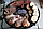 Чудо сковорода Гриль-Газ, барбекю на дому GoodGrill D516 двухслойное мраморное покрытие, 32 см с Книгой рецепт, фото 4