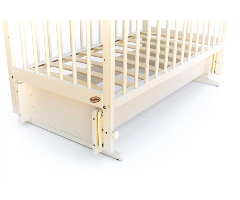 Кроватка детская мультимаятник без ящика Bambini Comfort арт. 20 (слоновая кость) Бамбини Комфорт