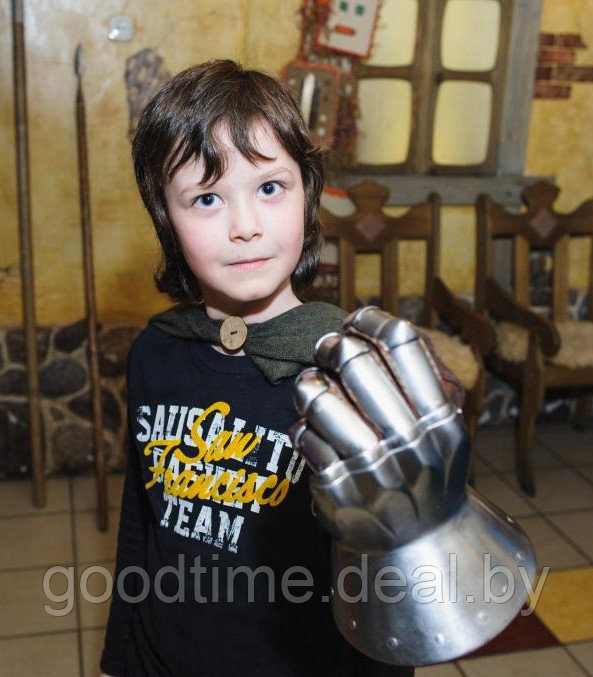 Рыцарь на детском дне рождении в Минске. Детский день рождения - фото 2 - id-p2930727