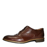 Туфли мужские кожаные Denvis арт.0737011-Светло-Коричневый,р-ры:40-45