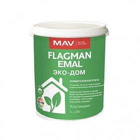 Краска ЭКО-ДОМ FLAGMAN EMAL 2,5 л.