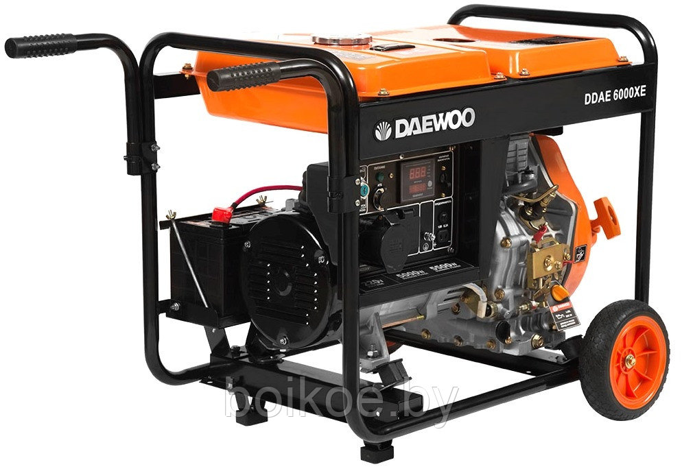 Генератор дизельный DAEWOO DDAE6000XE (5.5 кВт, 220В) - фото 1 - id-p126908862