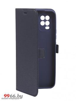 Чехол DF для Xiaomi Mi Note 10 Lite Blue xiFlip-59