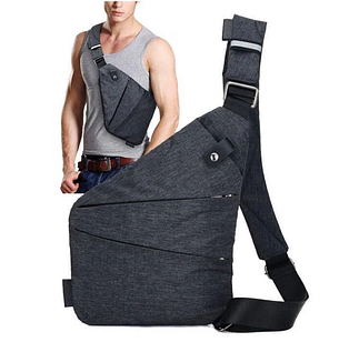 Мужская сумка-кобура через плечо NIID FINO (Темно-серая)