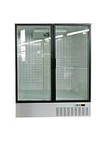 Универсальный холодильный шкаф с дверями стеклопакет СЛУЧЬ 1400 2 ВСн ENTECO MASTER (Интэко-мастер)