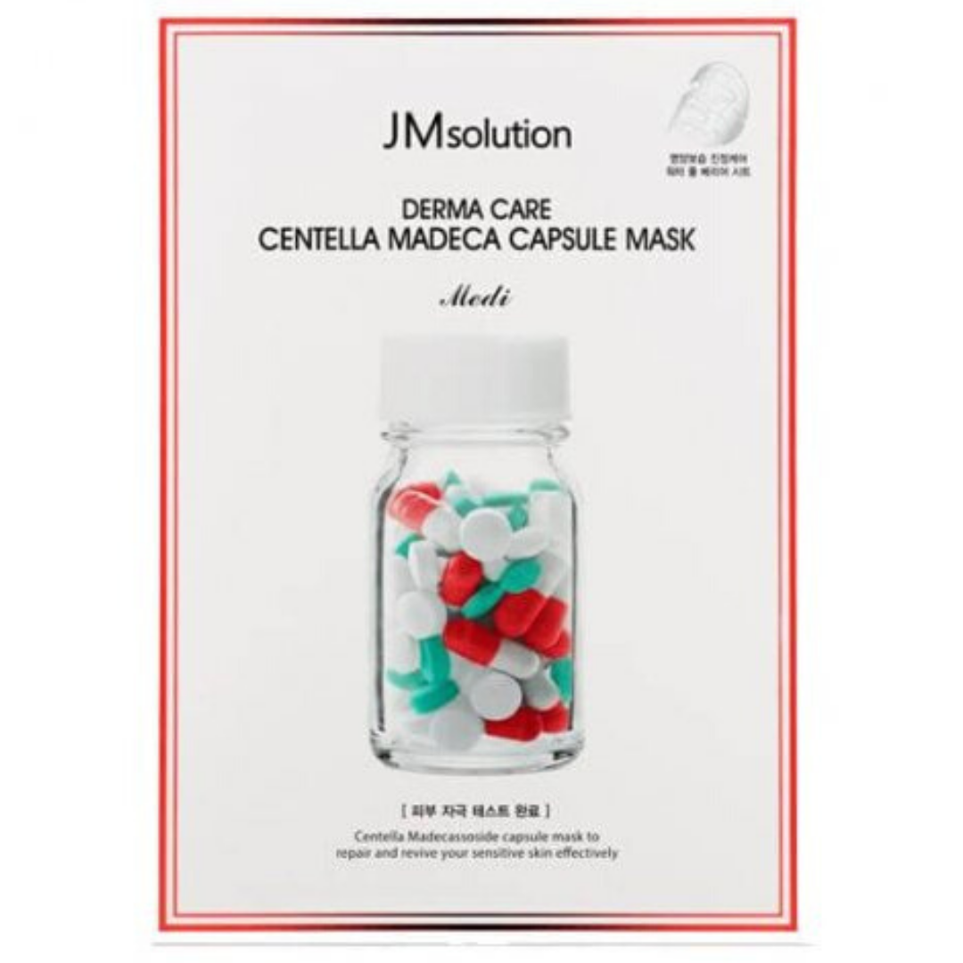 Маска успокаивающая JMsolution Derma Care Centella Repair Capsule Mask