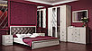 Кровать Олмеко Габриэлла 06.02-02 с настилом (вудлайн кремовый), фото 3