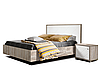 Кровать двуспальная от набора для жилой комнаты "Кристал" КМК 0650.3 Производитель Калинковичский МК