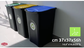 Пластиковый контейнер для сбора мусора - фото 1 - id-p126962709