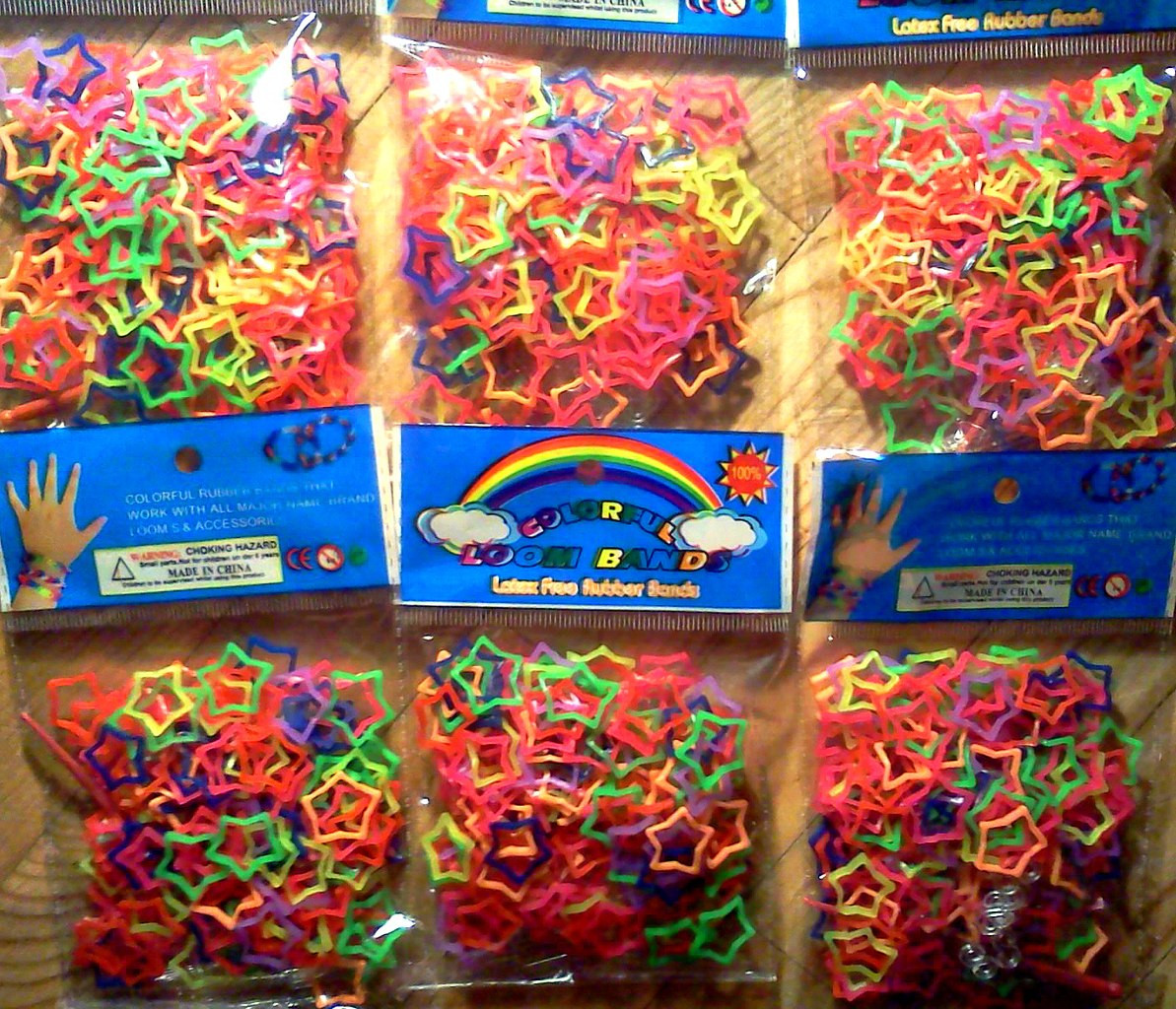 Резинки для плетения браслетов 200шт+ застежки+крючки - фото 4 - id-p8524357