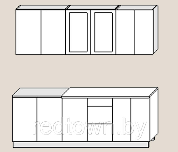 Кухня Оля 1,6м - фото 3 - id-p8524595